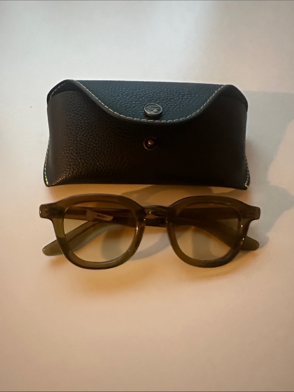 Moscot Dahven Sun - Olive Brown — image 4 of 5
